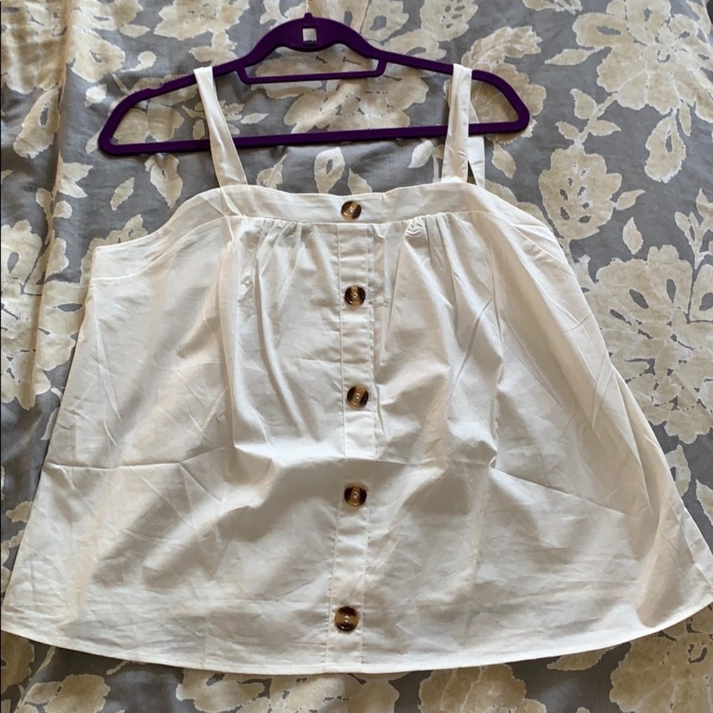 Shein White Tank